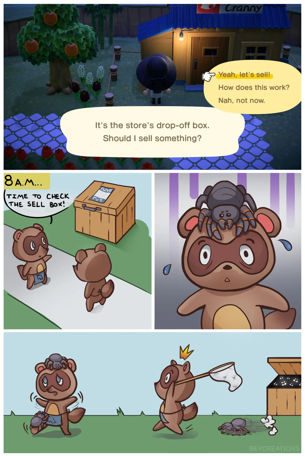 23835 animal crossing tarantula farming patched image5