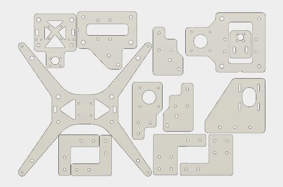 23866 tevo tarantula acrylic parts 1