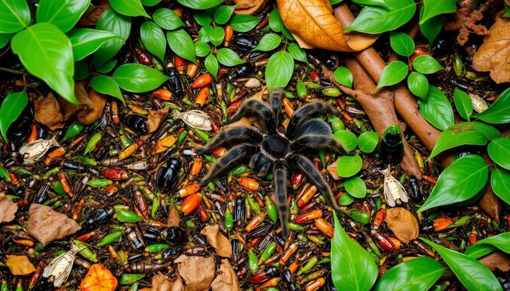 23910 handling tarantula food