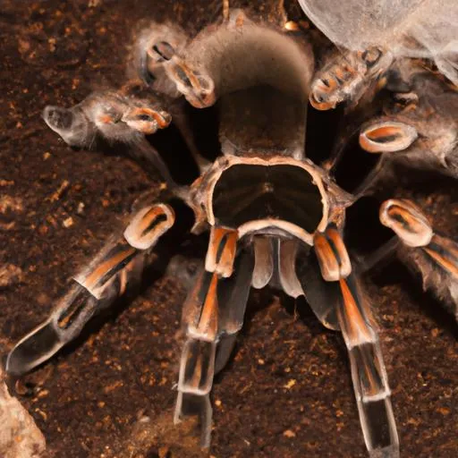 24023 tarantula in woodland