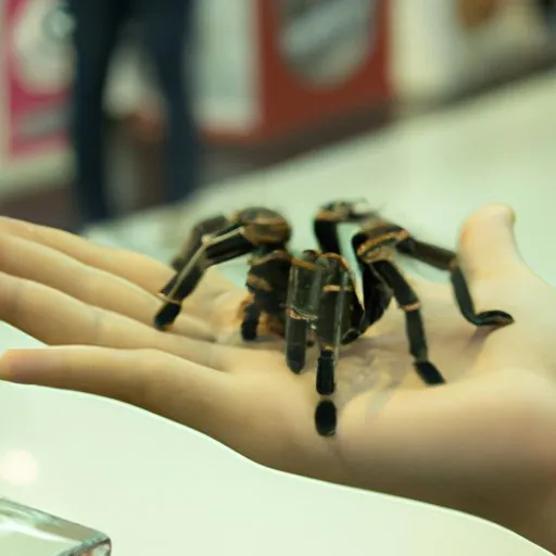 24034 tarantula feeding